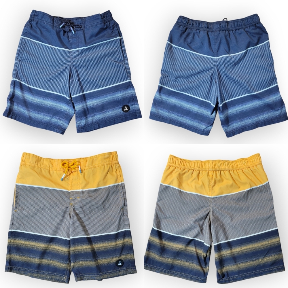 *2 Pair* Ripzone Swim Shorts, Big Kids XL